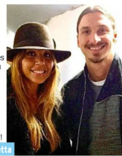 Cathy Guetta Zlatan Ibrahimovic