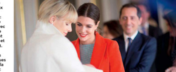 Charlène de Monaco et Charlotte Casiraghi,