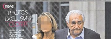 DSK et Myriam L'Aouffir Tel-Aviv