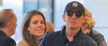 Gad Elmaleh et Charlotte Casiraghi los angeles