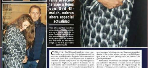 Gad Elmaleh et Charlotte Casiraghi à Rome