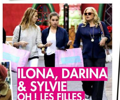 Ilona Smet et Sylvie Vartan Hollywood Hills