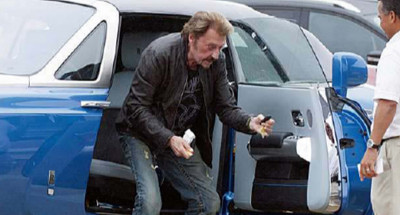 Johnny Hallyday Rolls-Royce