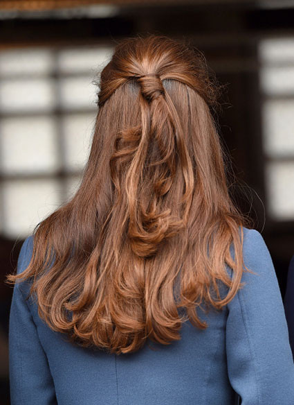 Kate Middleton  ses cheveux gris