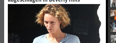 Vanessa Paradis sans maquillage