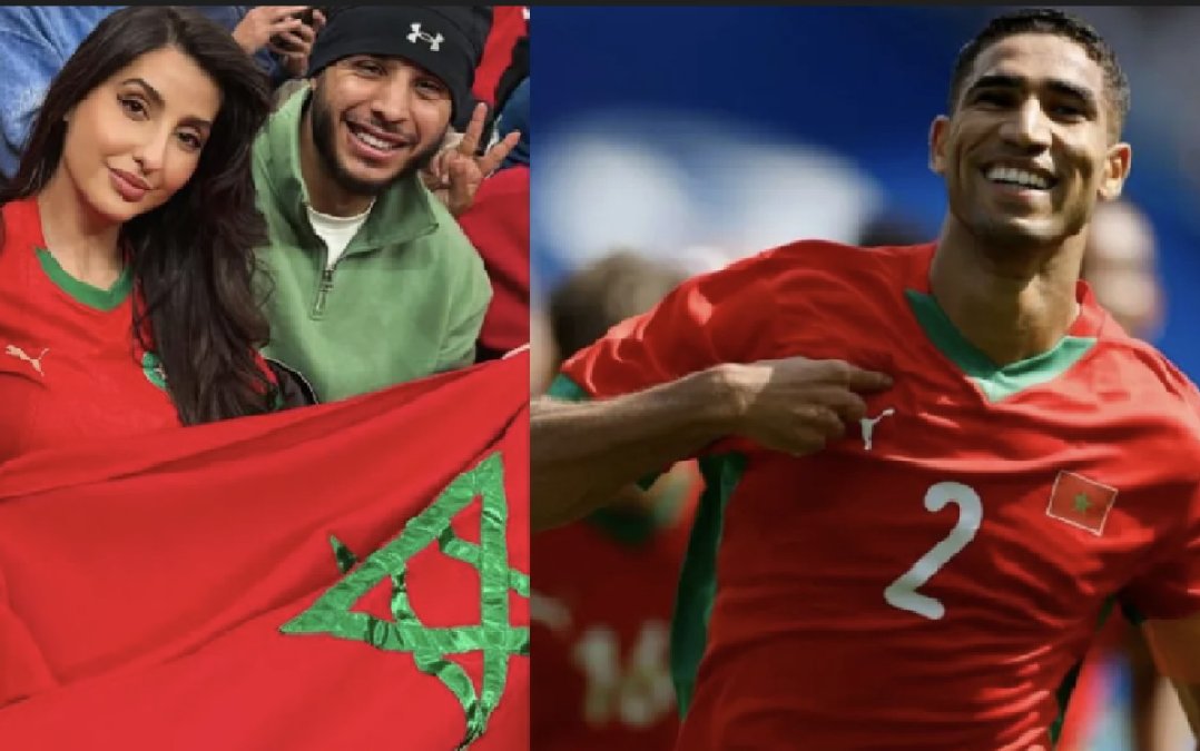 Finale historique pour Achraf Hakimi, rumeur sentimentale brûlante avec Nora Fatehi