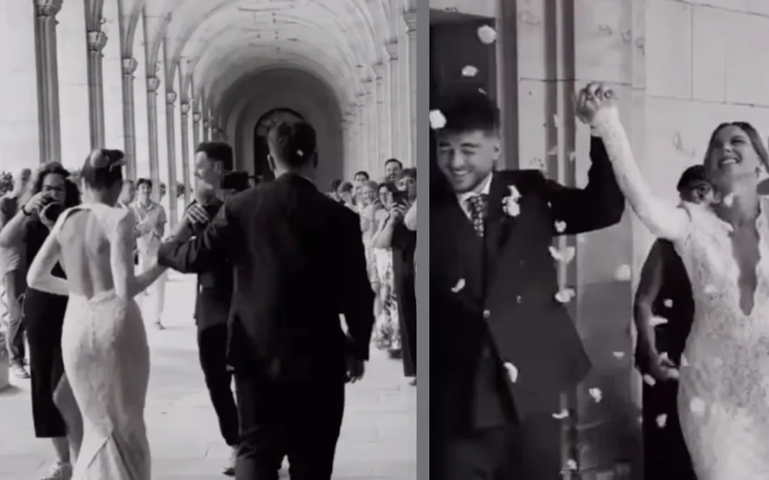 Amandine Petit mariée : les premières images de son union avec Julien dévoilées