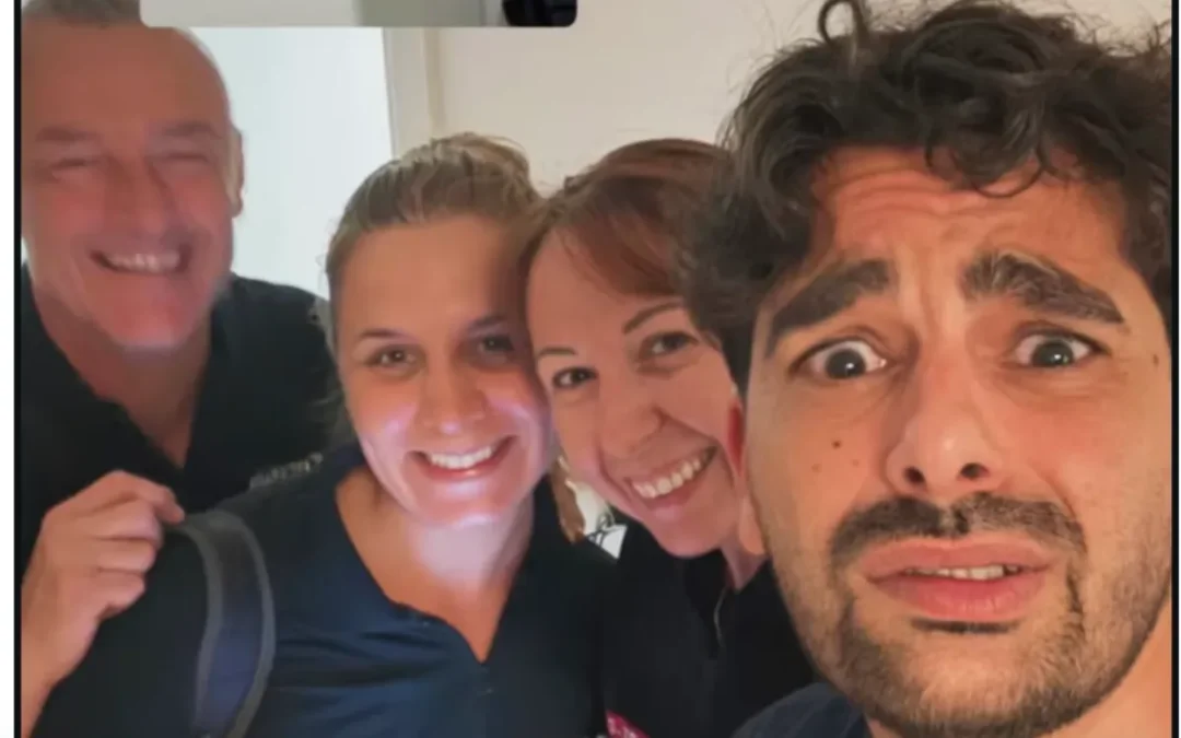 Christophe Licata pris au piège dans sa propre maison