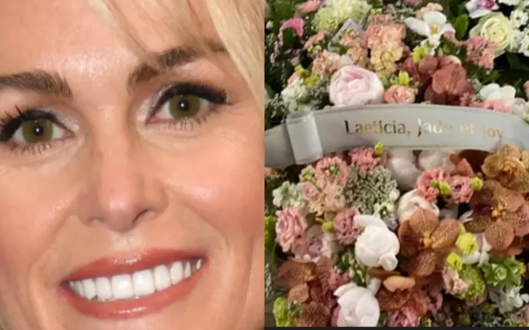 Laeticia Hallyday : « j'ai mal », son hommage floral aux obsèques de Constance de La Fontaine