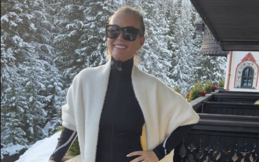 Laeticia Hallyday et Serge Varsano : leur parenthèse magique à la montagne 