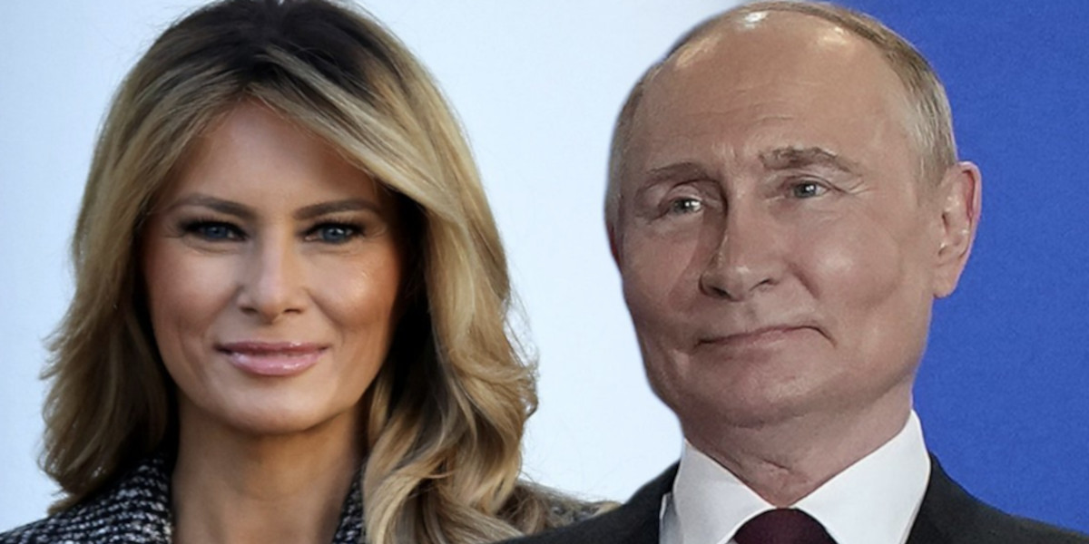 Melania Trump en mission secrète auprès de Vladimir Poutine 