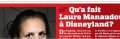 Laure Manaudou, qu' a-t-elle fait à Disneyland ?