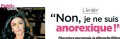 Jenifer, non elle n'est pas anorexique