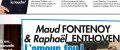 Raphaël Enthoven attend de pied ferme Maud Fonte­noy à Paris