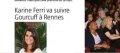 Karine Ferri suivra Yoann Gourcuff à Rennes