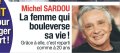 Michel Sardou - La femme qui bouleverse sa vie ? dans France Dimanche