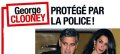 George Clooney et Amal Alamuddin protégés par la police