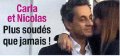 Carla Bruni et Nicolas Sarkozy « plus soudés que jamais »