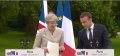 Emmanuel Macron en mode poète face à Theresa May, la première ministre britannique (vidéo)