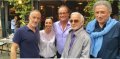 François Hollande et Julie Gayet dînent avec Drucker et Aznavour (photo)