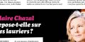 Claire Chazal réplique à Eric Zemmour