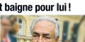 DSK et Myriam L'Aouffir complices pour la finale de la Coupe de France