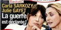Julie Gayet « belle et intelligente » selon Carla Bruni