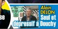 Seul et dépressif, Alain Delon inquiète Mireille Darc