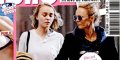 Vanessa Paradis, sa fille révise ses cours entre deux vols (photo)