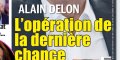 Alain Delon, délicate opération, la fin - le message d'Anouchka (photo)