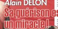 Alain Delon, hémorragie cérébrale, une guérison miraculeuse (photo)
