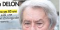 Alain Delon en rééducation dans une clinique en Suisse