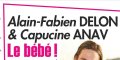Alain-Fabien Delon, Capucine Anav, un fils pour bientôt, le bonheur en 2020