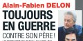 Alain-Fabien Delon en guerre contre son père, il le démolit dans un livre