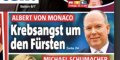 Albert de Monaco, tumeur, grosse fatigue, sa réplique cash (photo)