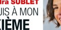 Alessandra Sublet, échecs amoureux, terrible désillusion, son étonnant remède