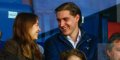 Alexandra de Hanovre et Ben-Silvester Strautmann complices au Parc des Princes (photo)