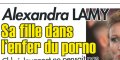 Alexandra Lamy sous le choc, sa fille dans l'enfer du film pour adultes