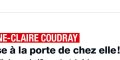Anne-Claire Coudray, sacré pétrin, mise à la porte de chez elle