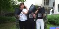 Anne-Elisabeth Lemoine et Bertrand Chameroy, douche glacée pour la bonne cause !