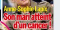 Anne-Sophie Lapix, amygdales touchées, chimios, le silence brisé sur le cancer de son mari