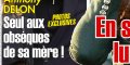 Anthony Delon, seul aux obsèques de sa mère, triste et abandonné