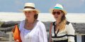 Beatrice d' York et sa mère débarquent à Saint-Tropez (photo)