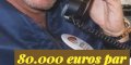 Benjamin Castaldi, la classe, 80000 euros de salaire par jour