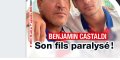 Benjamin Castaldi, son fils Simon paralysé