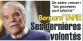 Bernard Tapie, un autre cancer, ses dernières volontés