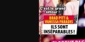 Brad Pitt, et Vanessa Paradis, le grand amour, ils sont inséparables