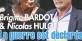 Brigitte Bardot remontée contre Nicolas Hulot, qui n'a rien fait