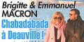 Brigitte et Emmanuel Macron, chabadababa à Deauville (photo)