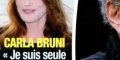 Carla Bruni, le cœur brisé, en pleure, elle annonce une triste nouvelle (photo)